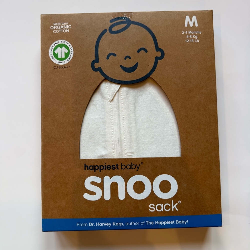 Medium Snoo sleep sack swaddle new in box